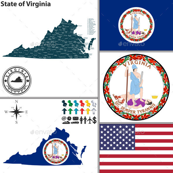 01 map 20of 20virginia 20with 20seal