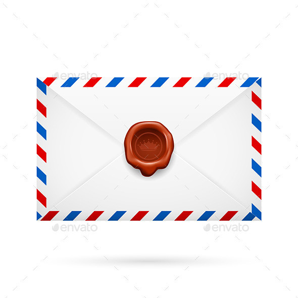 Envelope letter mail 03 590