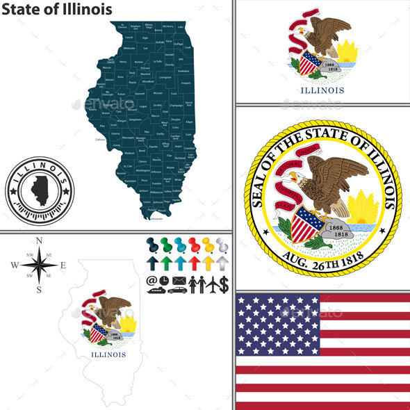 01 map 20of 20illinois 20with 20seal