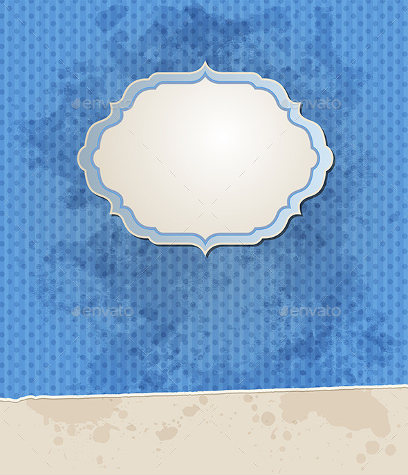 Blue vintage background590