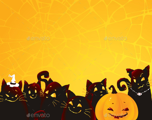 Halloweencatsbackground preview