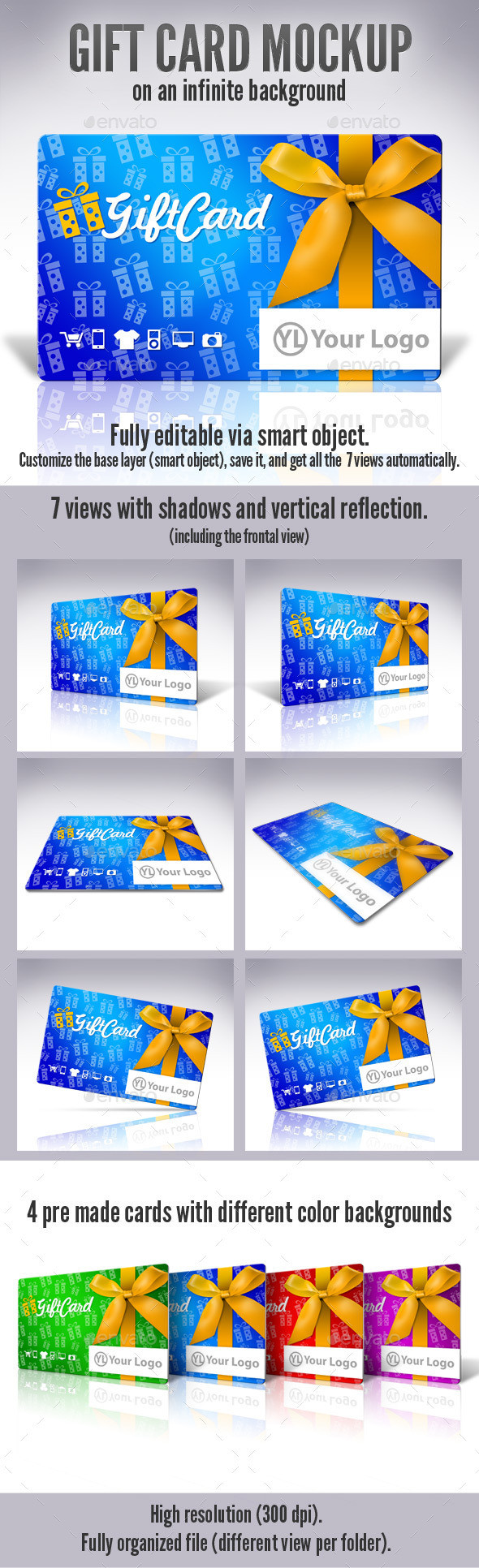 Gift card preview