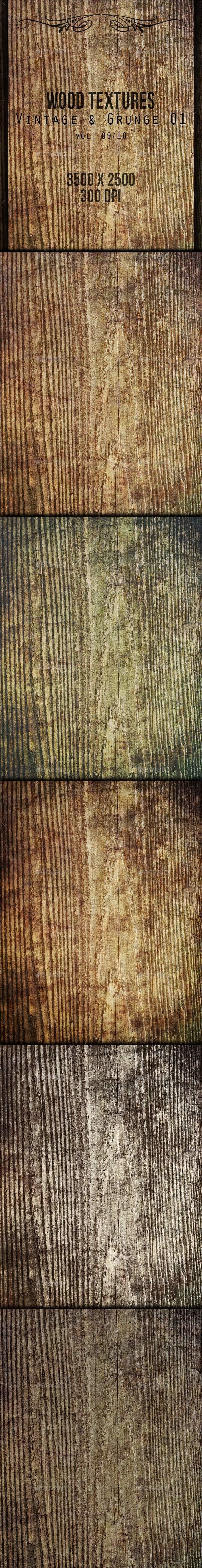 Wood textures vintage grunge01 vol.09 preview