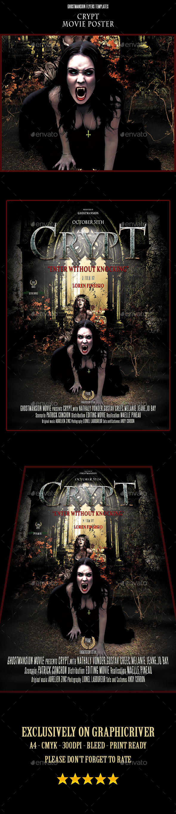 Graphicriver 8876334 crypt movie poster inline image preview source