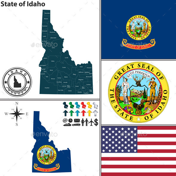 01 map 20of 20idaho 20with 20seal