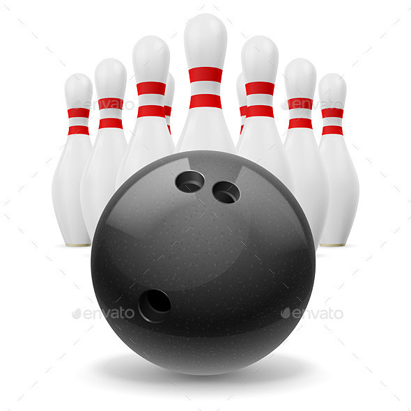 Bowling pins 07 590