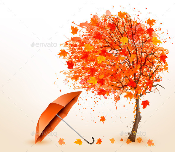 01 abstract autumn background t