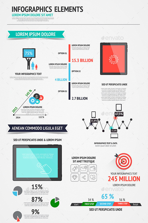 Infographics 20design 20with 20tablet