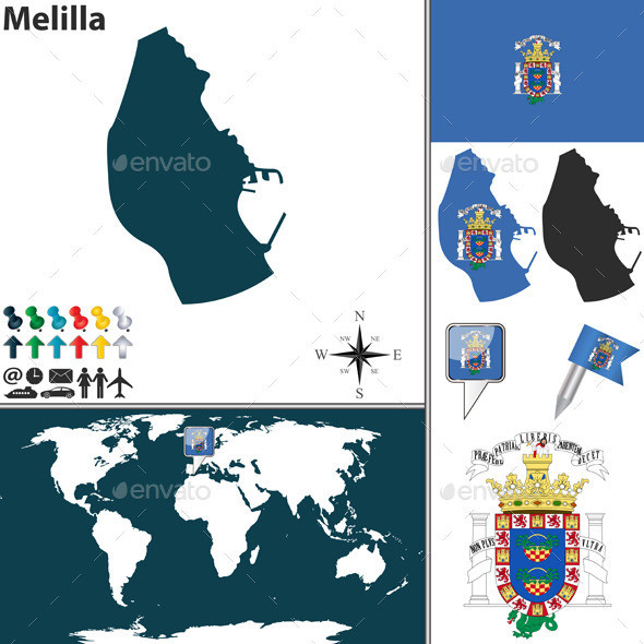 01 melilla 20map 20world