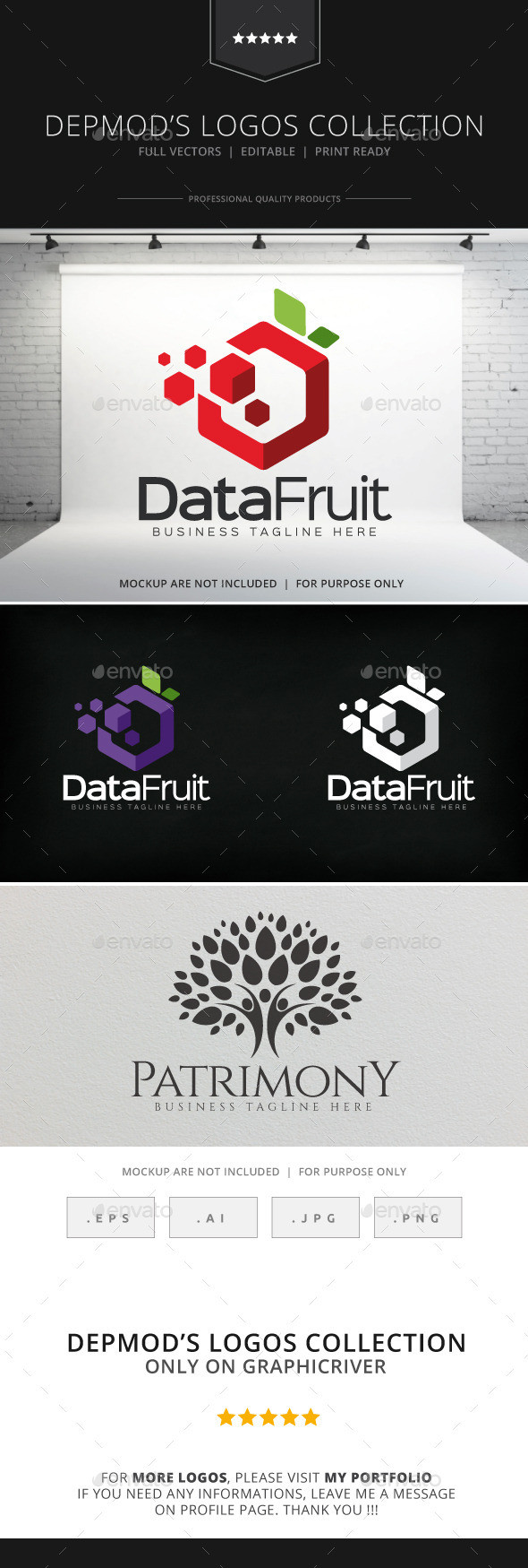 Data fruit logo