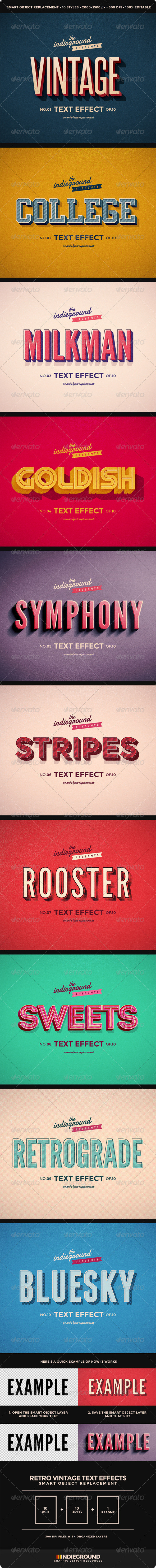 Graphicriver 8095568 retro vintage text effects inline image preview source