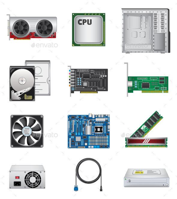 Computer 20parts 20icon 20set 20  20preview