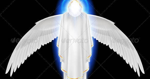 Box angel white 10 590