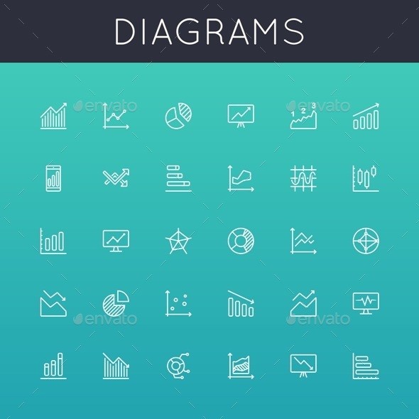 Vector 20diagrams 20line 20icons