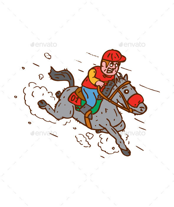 Jockey horse racing pp prvw