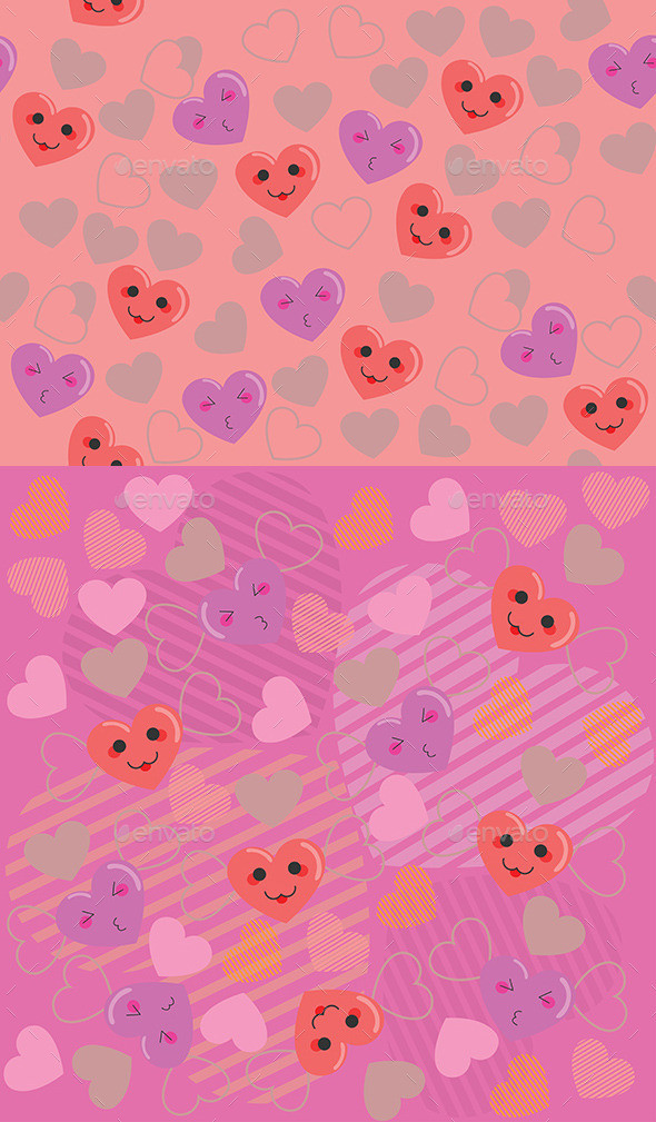 Cute 20hearts 20pink 20pattern 20pw