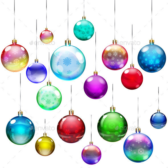 Christmas balls2 3 p