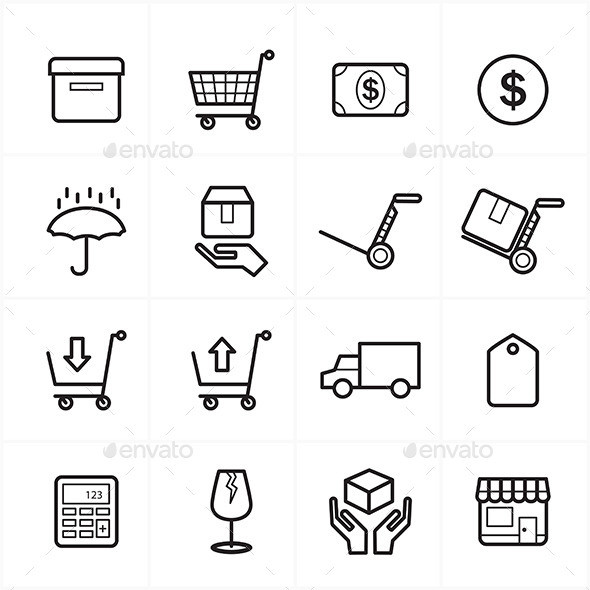 Flat 20line 20icons 20for 20business 20icons 20and 20ecommerce 20icons 20vector 20illustration590