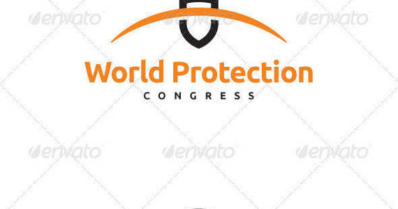 Box world protection logo template