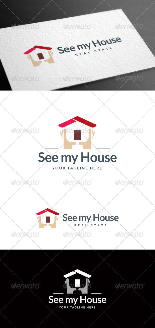 See house logo template