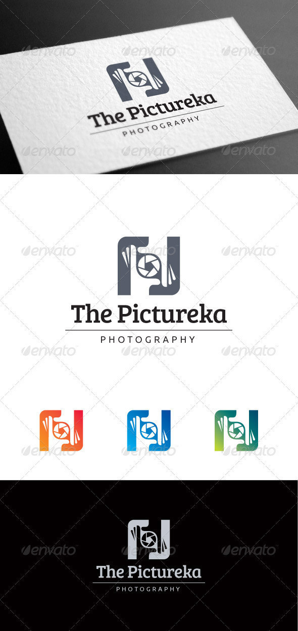 Pictureka logo template