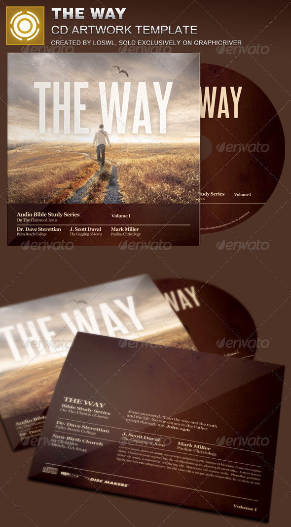 The way cd artwork template image preview