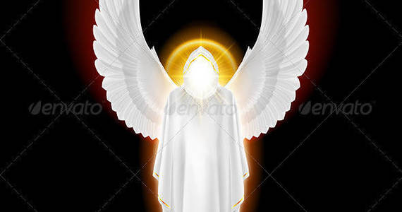 Box angel white 12 590