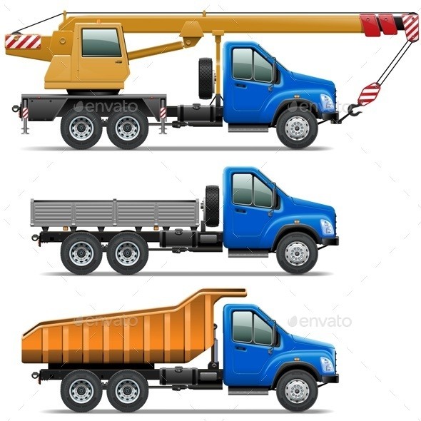 Vector 20lorry 20icons 20set 203