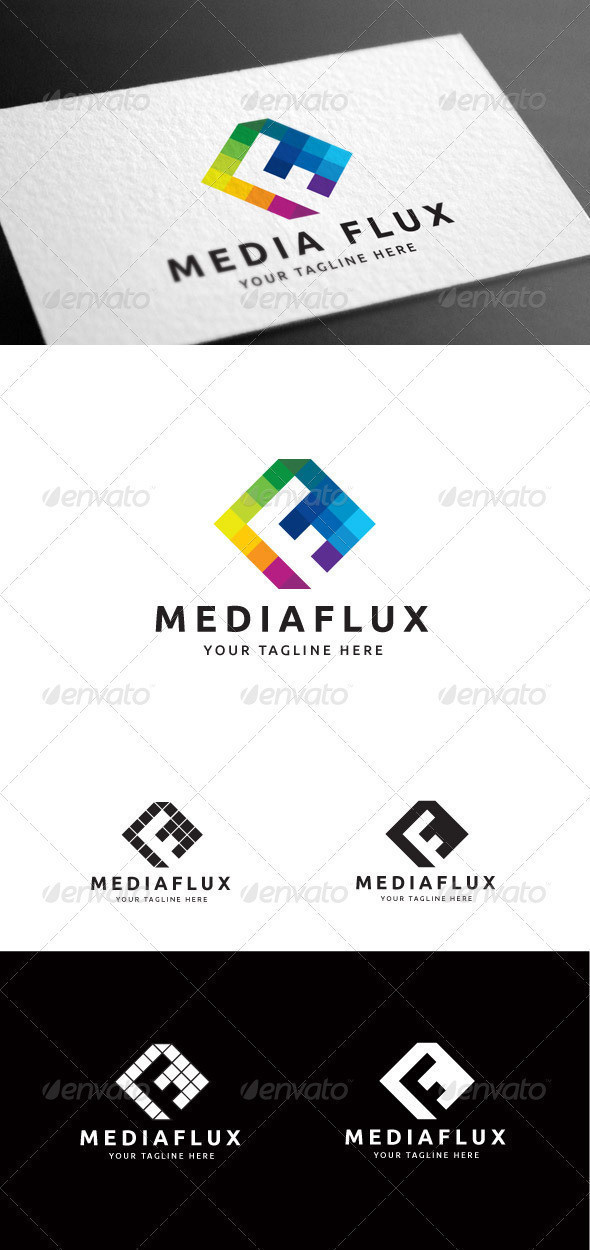 Mediaflux logo template