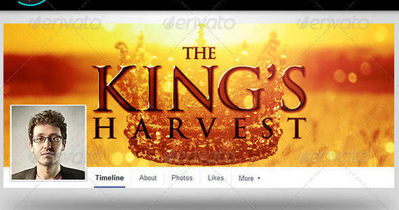 Box the kings harvest facebook timeline covers template preview