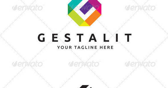 Box gestalit logo template