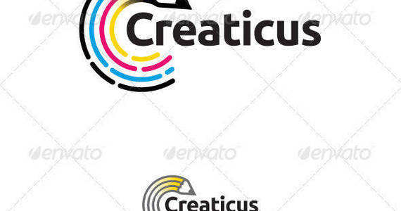 Box creaticus c logo template