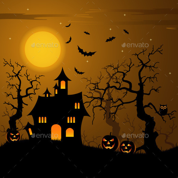 Halloween 20haunted 20castle 20with 20bats 20background