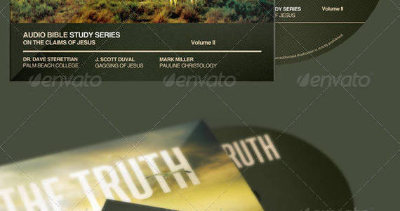 Box the truth cd artwork template image preview