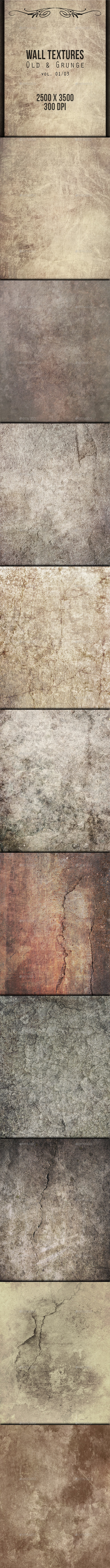 Wall textures old grunge 01 preview