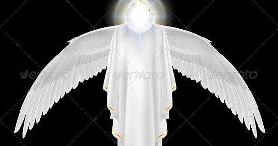 Box angel white 07 590
