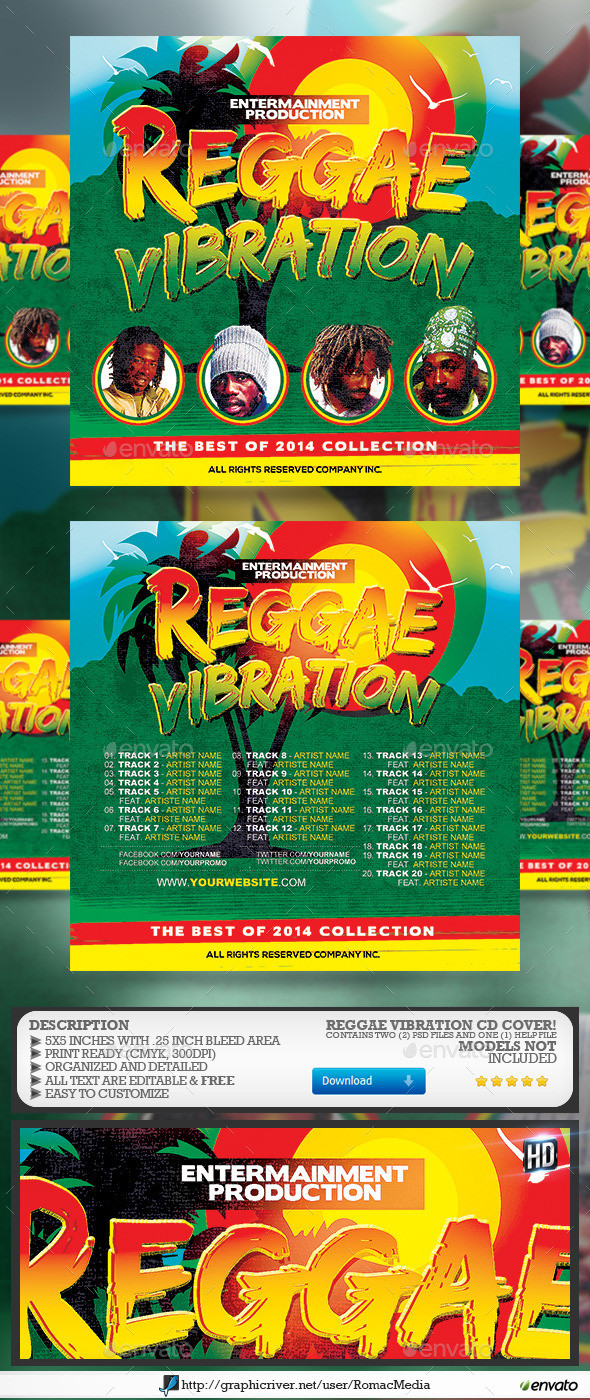 Reggae 20vibration 20cd 20cover 20preview 20image
