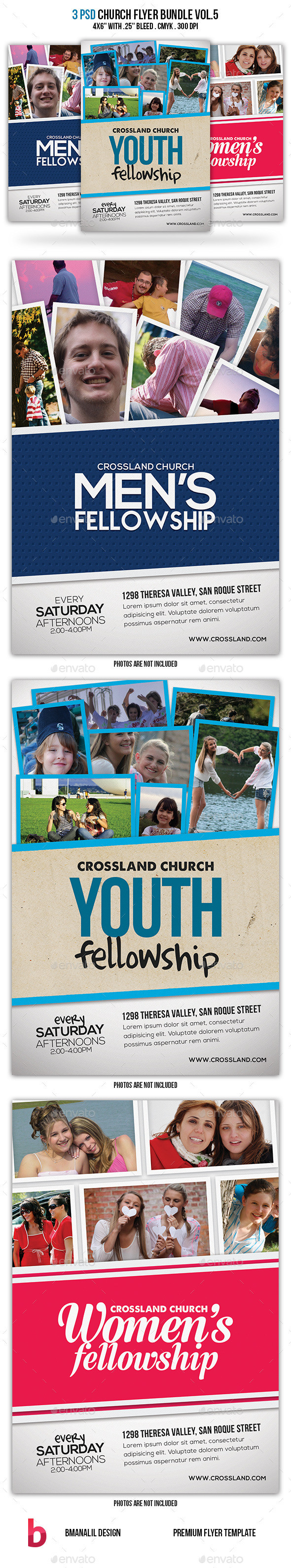Church flyer bundle vol.5