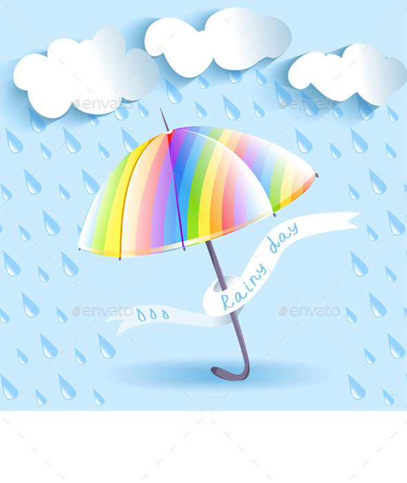 Rainbow 20umbrella 20and 20rain preview