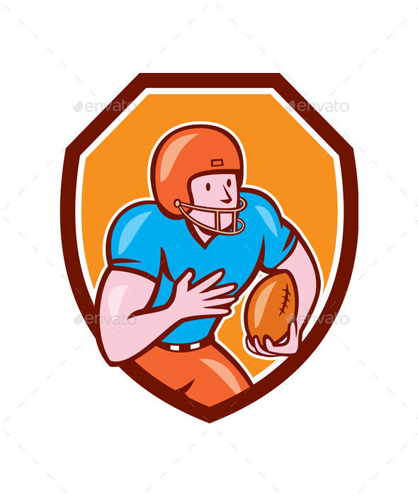 American football receiver run side ol shield prvw