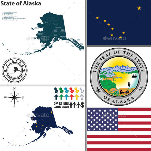 01 map 20of 20alaska 20with 20seal