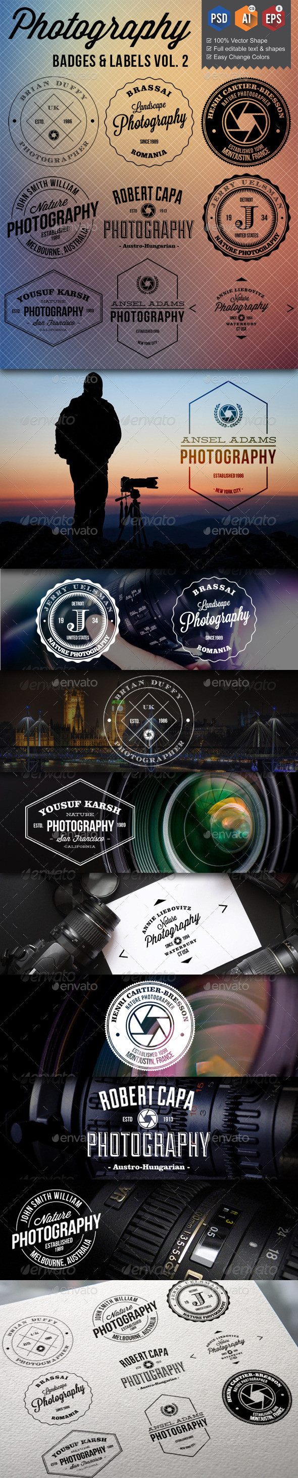 Photography badges labels v2 590