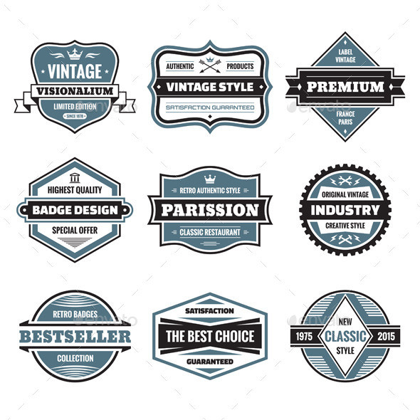 Badges big set 05 590