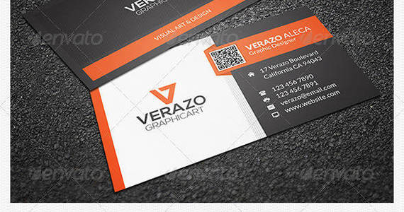 Box 44 creative modern corporate business card preview