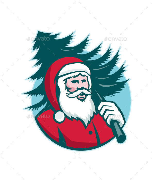 Santa claus tree pipe prvw