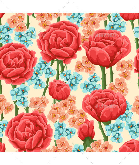 Floralrosepattern