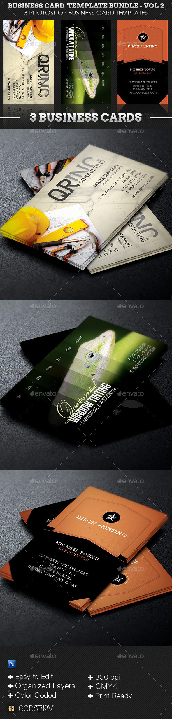 Business card bundle   volume 2 preview