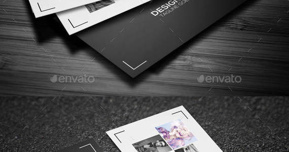 Box photography business card preview