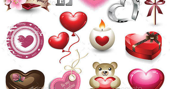 Box design 20elements 20for 20valentines 20day 20preview