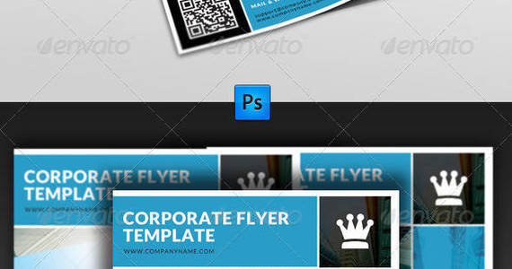 Box corporate multipurpose flyer template 8 preview
